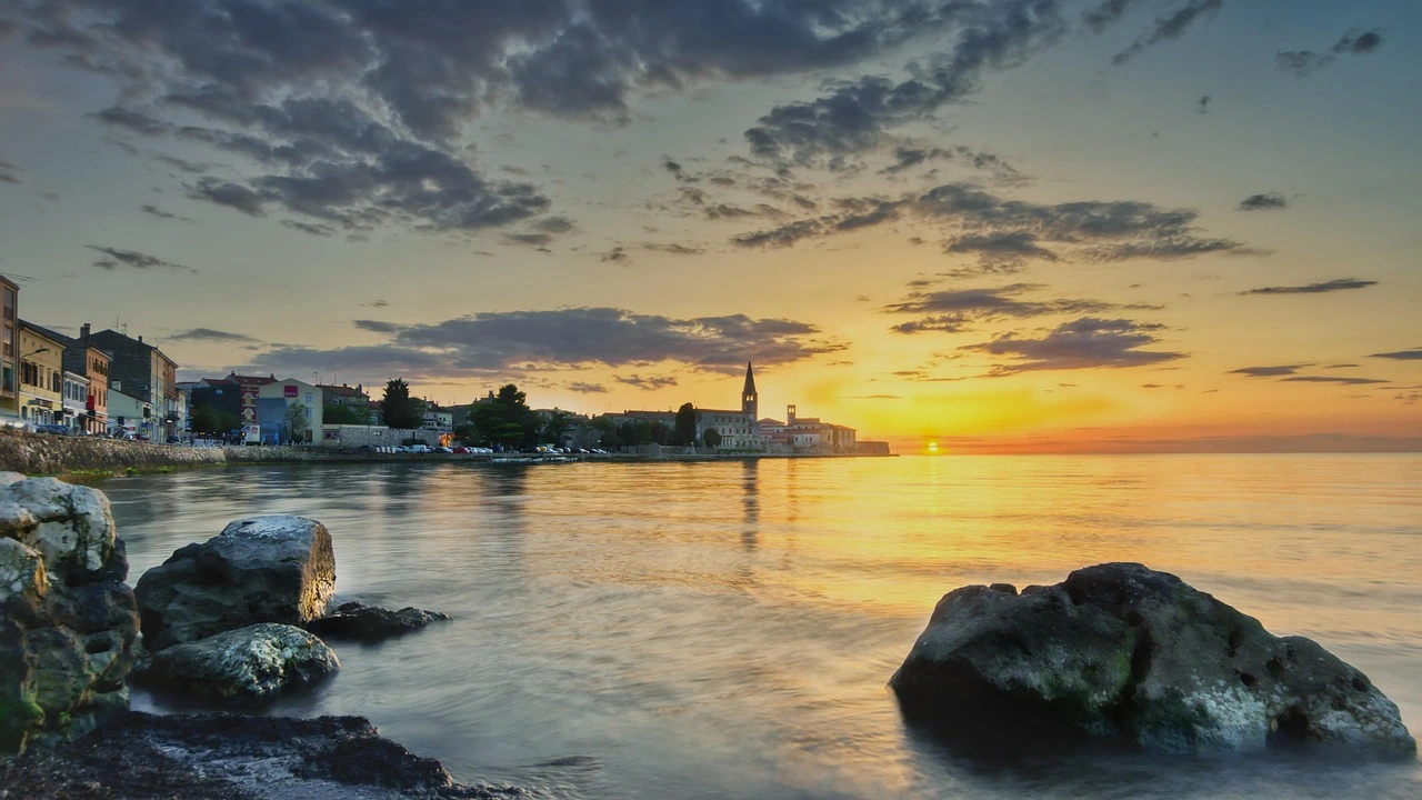 Porec Port Ferry Arrivals